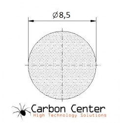 Pręt z włókna węglowego Ø8,5x950 mm (pultruzja)